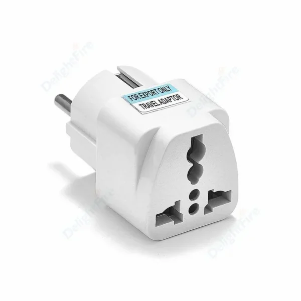 Multifunction Universal Plug Adapter - AU/UK/US to EU Type E/F - Image 4