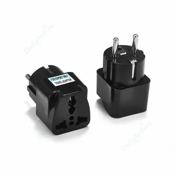 Multifunction Universal Plug Adapter - AU/UK/US to EU Type E/F - Image 2