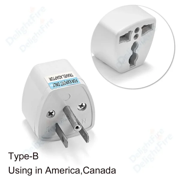 Multifunction Universal Plug Adapter - AU/UK/US to EU Type E/F - Image 15