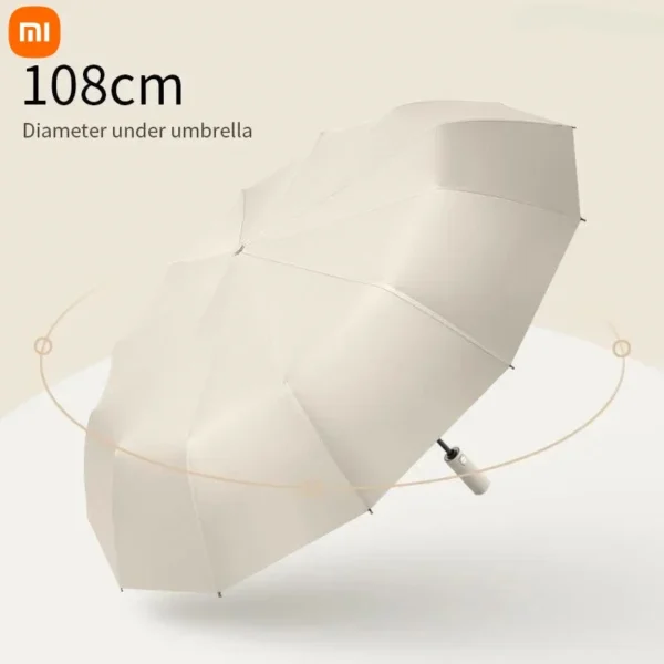 Automatic 24-Bone UV Protection Umbrella - Waterproof and Sunproof