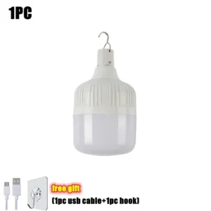 Rechargeable LED Camping Lantern with Hook