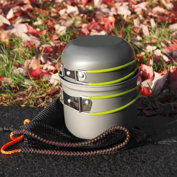 Ultralight Camping Pots Cookware Set - Image 4