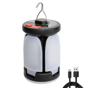 Solar Camping Lantern with Power Bank