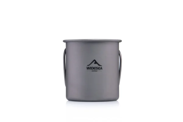 Titanium Camping Mug for Outdoor Adventures - Image 3