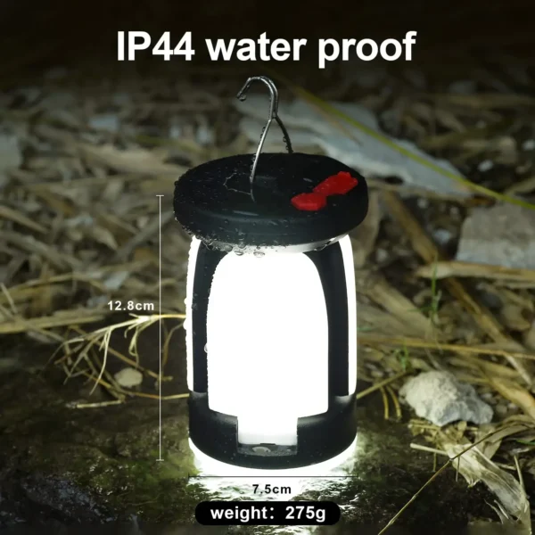 Solar Camping Lantern with Power Bank - Image 4