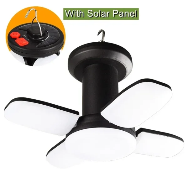 Solar Camping Lantern with Power Bank - Image 7
