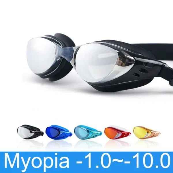 Prescription Swimming Goggles for Myopia - Image 2