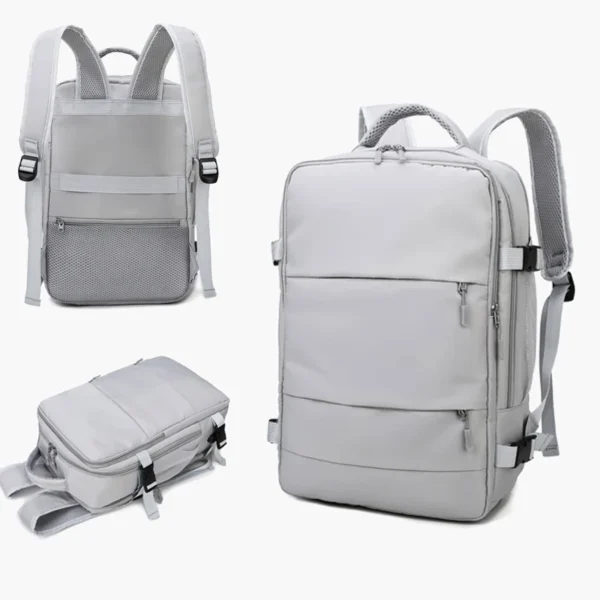 Waterproof Travel Backpack with Shoe Storage - Image 2
