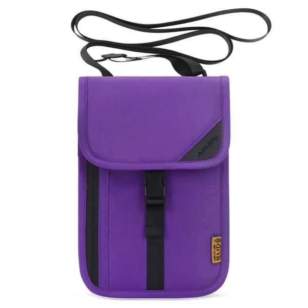 Waterproof RFID Passport Holder – Anti-Theft Travel Neck Pouch - Image 6