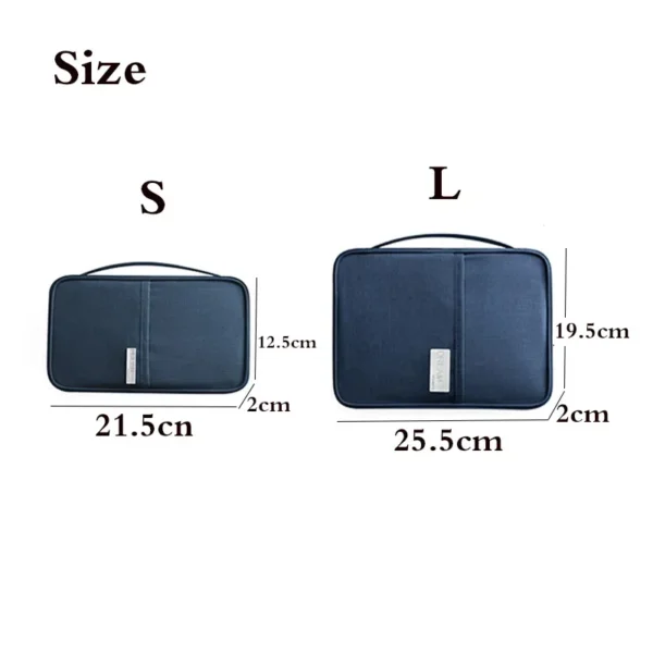 Multi-Function Waterproof Travel Passport Holder - Image 2