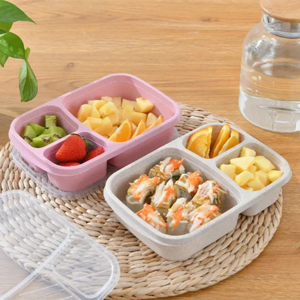 Portable Leakproof Bento Lunch Box for Kids and Adults - Image 2