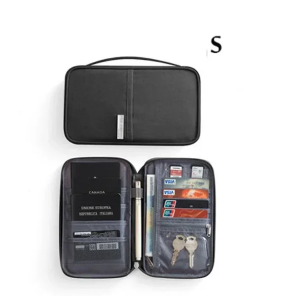 Multi-Function Waterproof Travel Passport Holder - Image 7