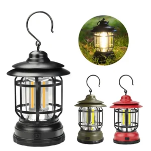 Portable LED Camping Lantern 2 Lighting Modes
