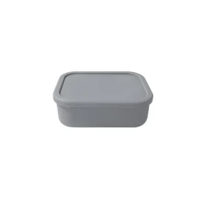 Square Silicone 3-in-1 Bento Box Leakproof