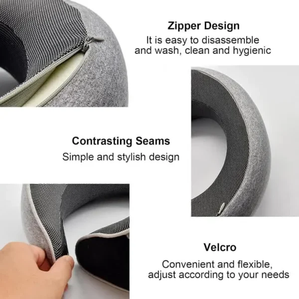 U-Shaped Snail Style Adjustable Pillow - Image 4