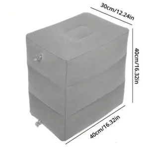 Inflatable Foot Rest Pillow Cushion