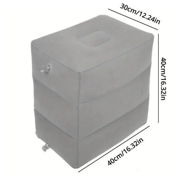 Inflatable Foot Rest Pillow Cushion
