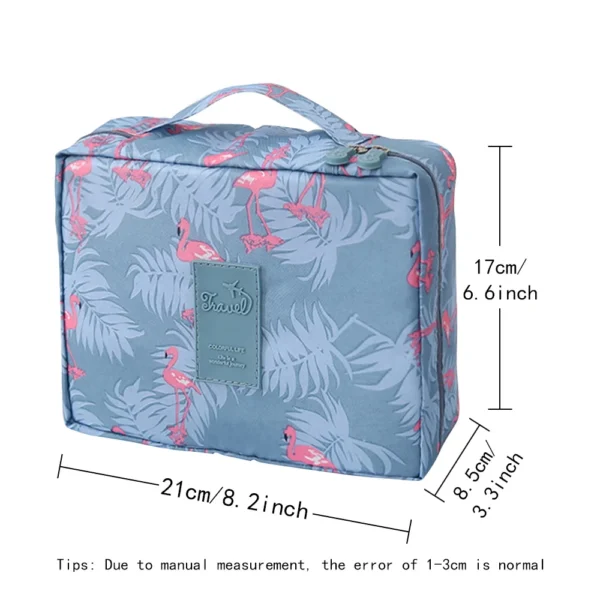 Portable Waterproof Makeup and Toiletry Bag – Travel - Image 2
