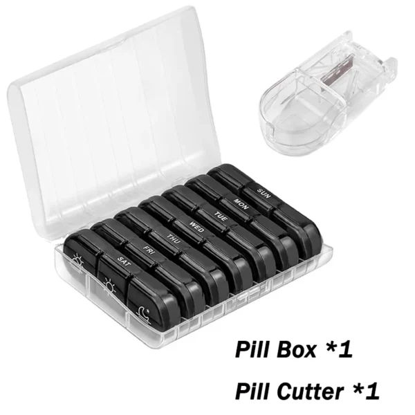 7-Day Travel Pill Organizer Case - Image 5