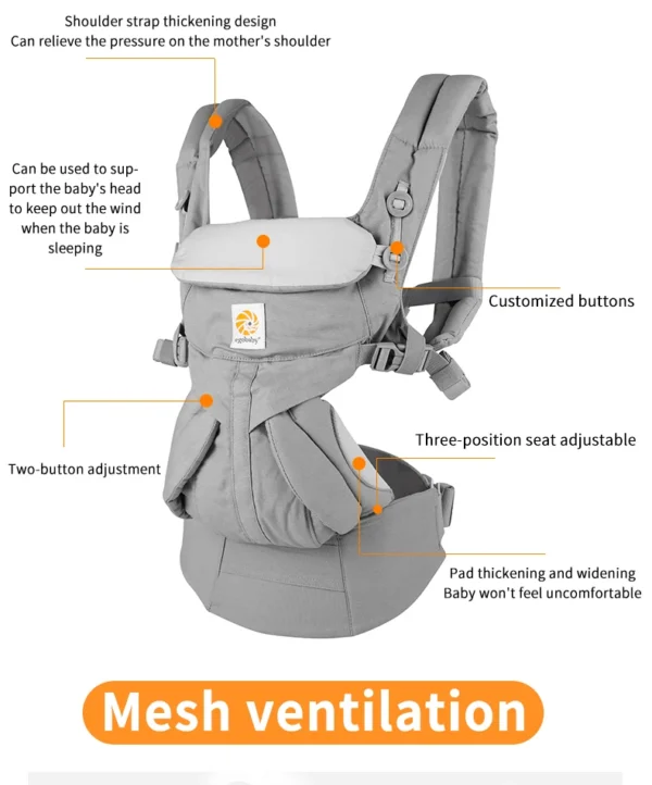 Breathable Baby Carrier Wrap - Image 31