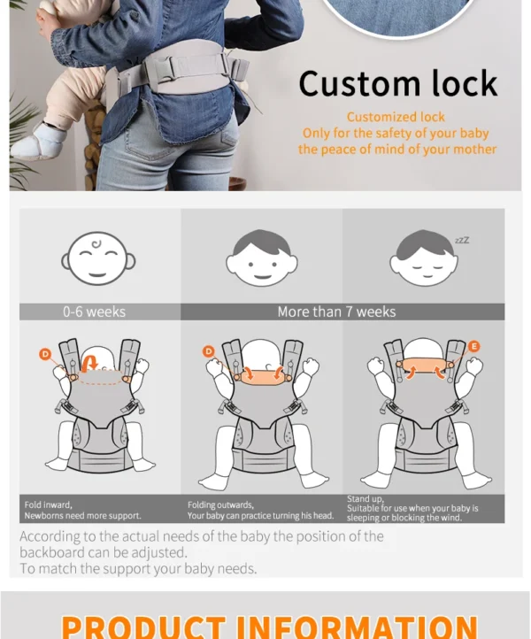 Breathable Baby Carrier Wrap - Image 29