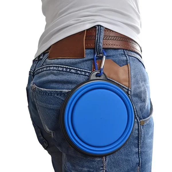 Collapsible Silicone Pet Travel Bowl - Image 6