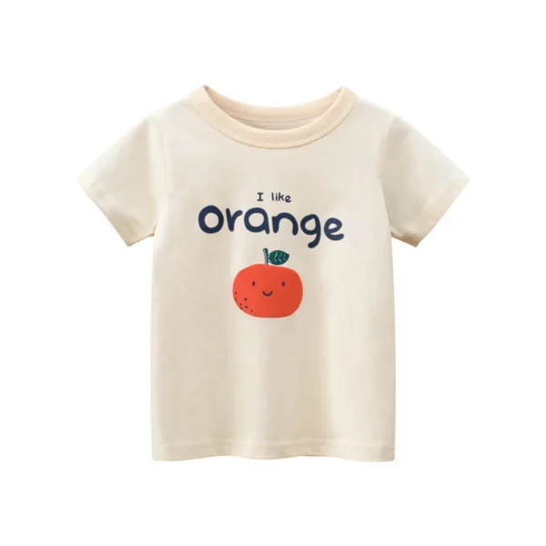 Toddler Girl Summer Printed T-Shirt - Image 7
