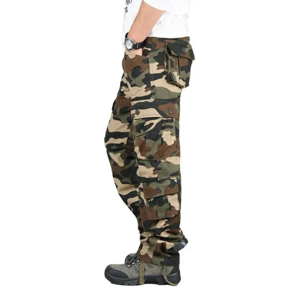 Men's Tactical Camo Cargo Pants - Image 10