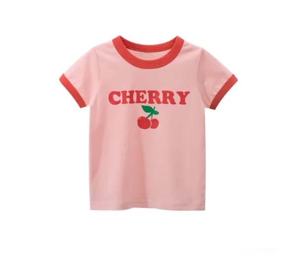 Toddler Girl Summer Printed T-Shirt - Image 13