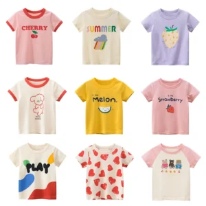 Toddler Girl Summer Printed T-Shirt