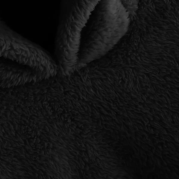 Women’s Fuzzy Bear Fleece Hoodie - Image 7