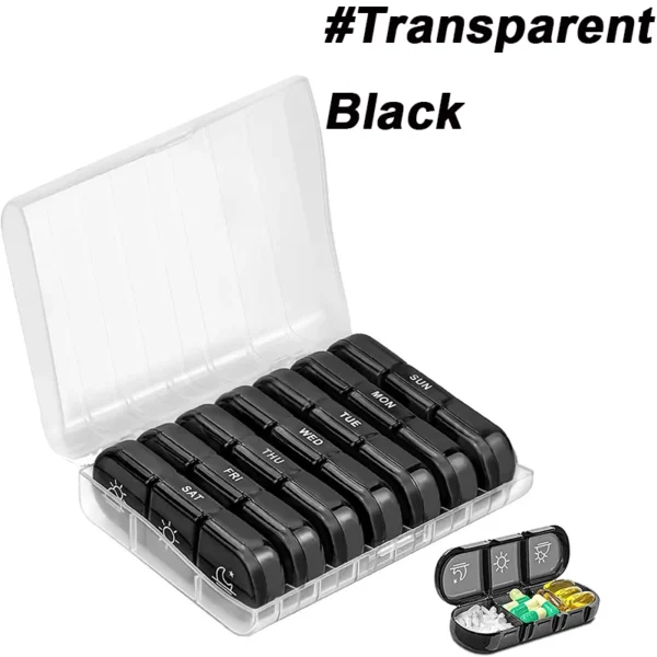 7-Day Travel Pill Organizer Case - Image 7