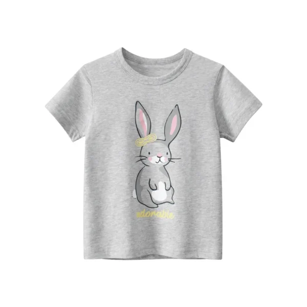 Toddler Girl Summer Printed T-Shirt - Image 8