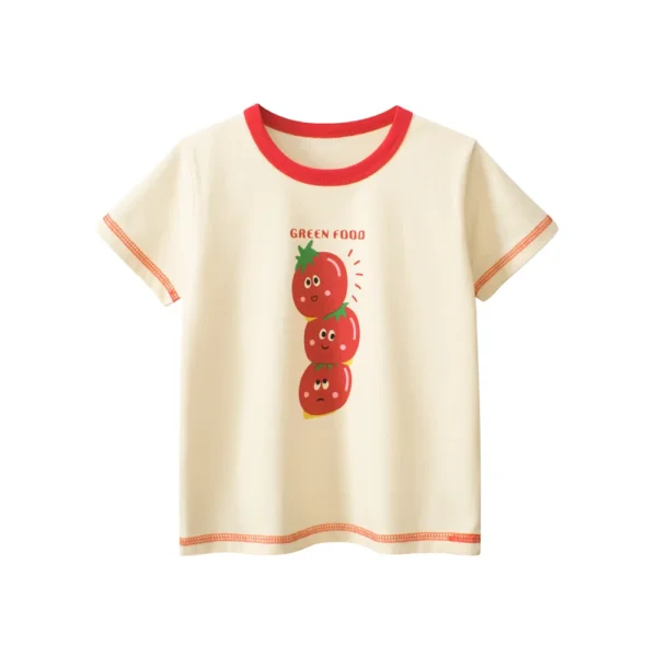Toddler Girl Summer Printed T-Shirt - Image 11