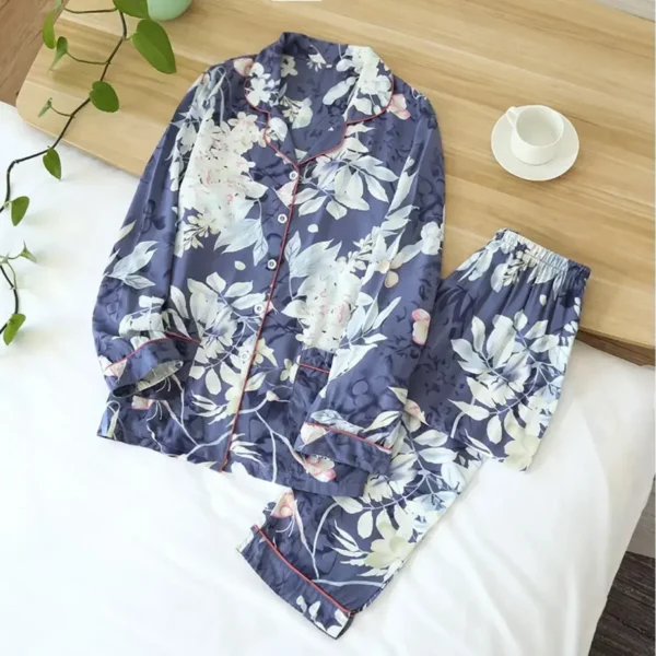 2-Piece Cotton Pajama Set for Women - Image 6