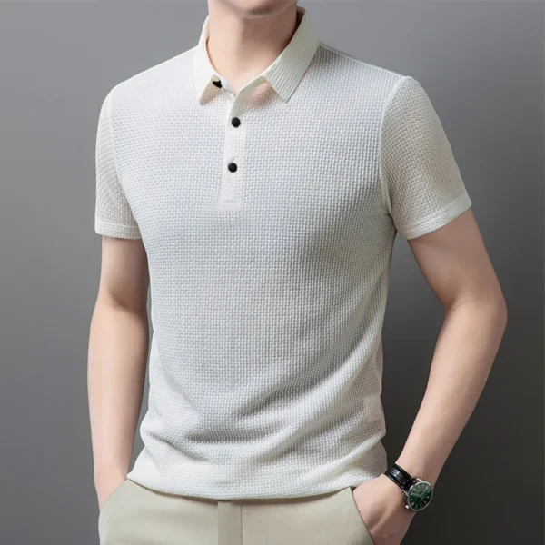 Men’s Business Casual Polo Shirt - Image 10