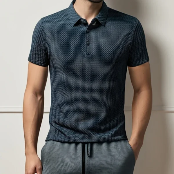 Men’s Business Casual Polo Shirt - Image 6