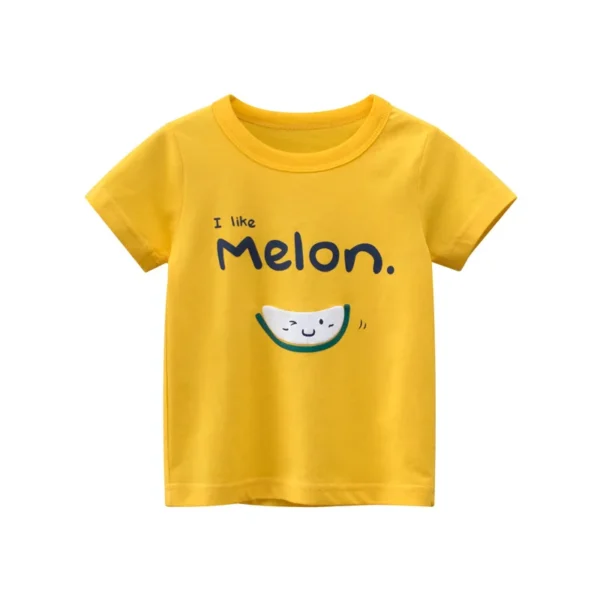 Toddler Girl Summer Printed T-Shirt - Image 15