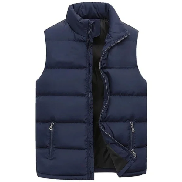 Men’s Warm Waterproof Vest Jacket - Image 4