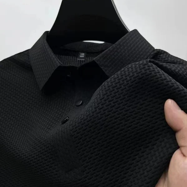 Men’s Business Casual Polo Shirt - Image 9