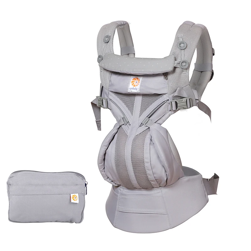 alt_text: Versatile 4-in-1 baby carrier for comfort and support, ensuring happy adventures for parents and babies.