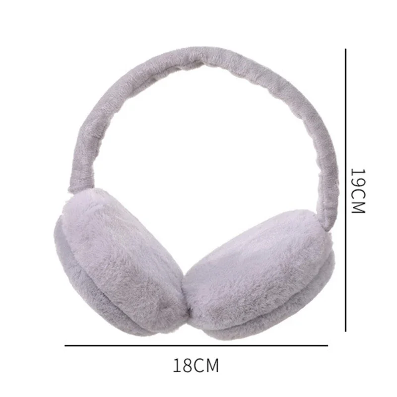 Chic faux fur earmuffs offer warmth, comfort, and style for winter adventures. Foldable and unisex design!
