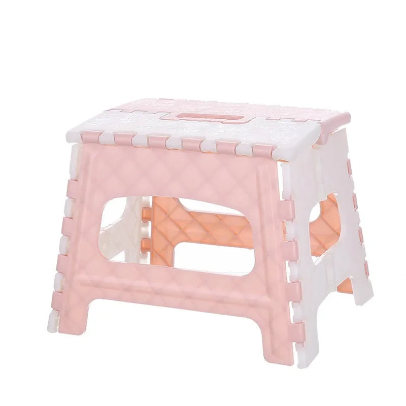 Stylish and portable, the Macaron Foldable Mini Stool is perfect for home, outdoor, and bathroom use.